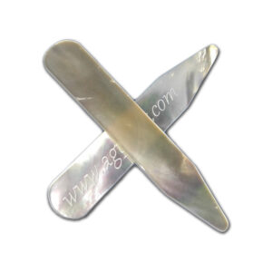 black mother of pearl collar stays