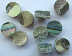 THICK ABALONE SHELL DOTS