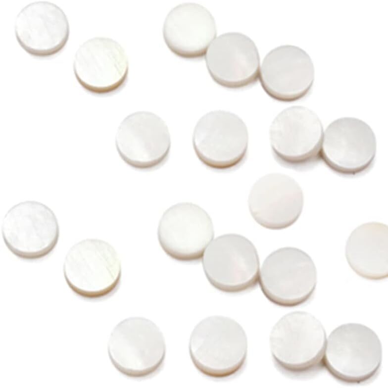 whitelip mother of pearl shell dots